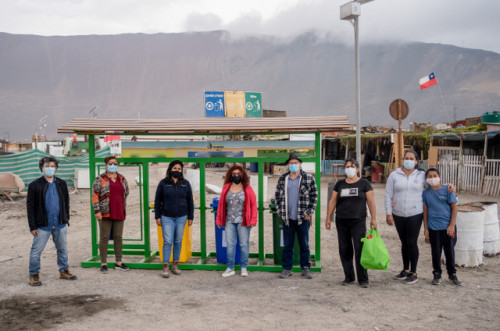 Caletas del sur de Iquique cuenta con nuevo circuito de reciclaje