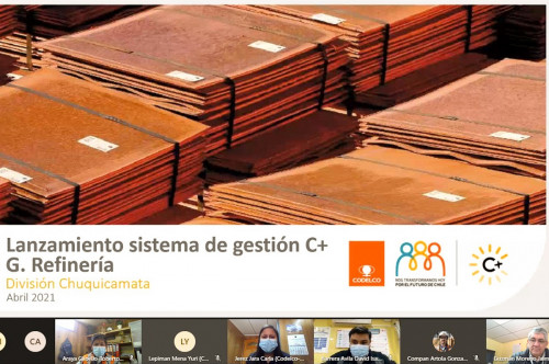 Gerencia Refinería se suma al sistema de gestión C+