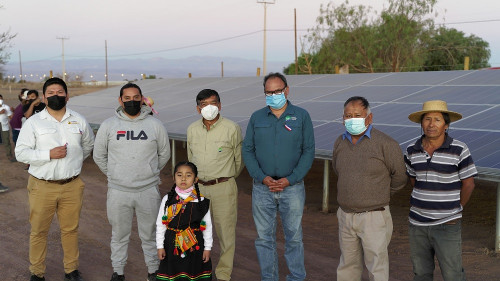 Agricultores de Pintados inauguran sistema fotovoltaico para optimizar cultivos