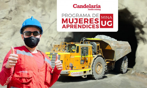 Candelaria inició programa para formación de Mujeres Aprendices en Minería Subterránea