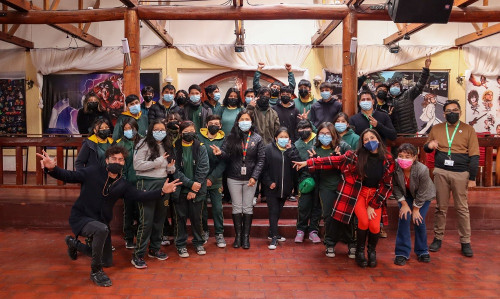 Estudiantes del Colegio Río Loa participaron en programa Rockstar