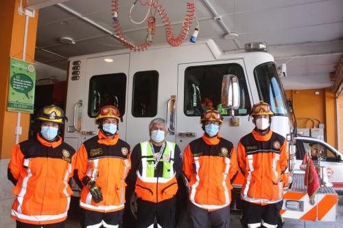Bomberos de Calama formará Unidad de Rescate Agreste con apoyo de El Abra
