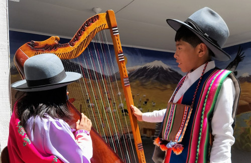 Comunidad de Toconce transmite sus tradiciones a niños y niñas con apoyo de Fondo Escolar El Abra