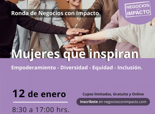 Abren convocatoria para evento virtual que busca potenciar el desarrollo del talento femenino