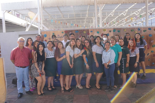 Escuela de María Elena cuenta con muro de escalada para sus actividades pedagógicas