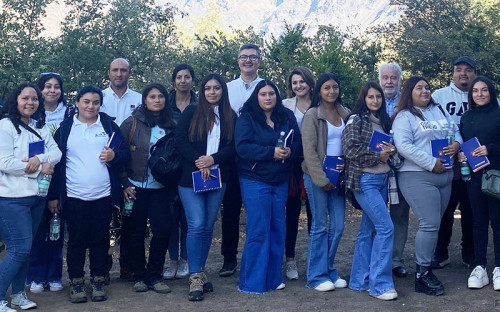 Codelco Andina reconoce esfuerzo de jóvenes becados por el programa “Cumpliendo Sueños”