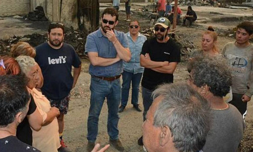 Glencore dona recursos para reconstrucción de viviendas en Purén y Vilcún