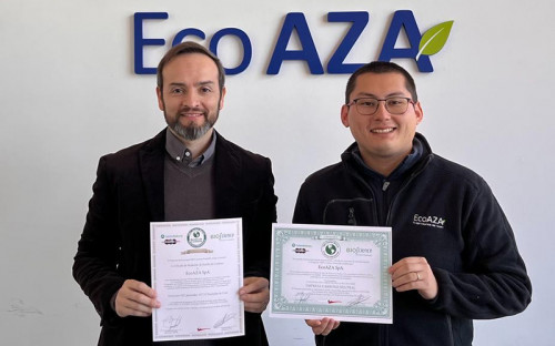 EcoAZA: entre las primeras empresas chilenas certificadas internacionalmente en carbono-neutralidad