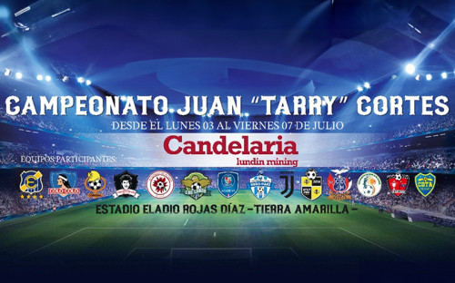 Se inicia 13° Campeonato Infantil de Fútbol en Tierra Amarilla