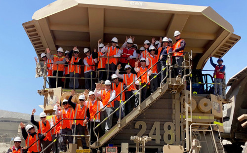 Más de 200 estudiantes participaron en el Programa de Visitas Técnicas y Vocacionales 2023 de Minera Candelaria