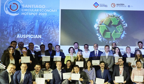 Colbún recibe reconocimiento de Corfo por avances en economía circular