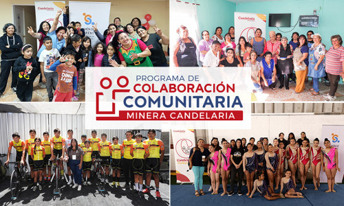165 organizaciones sociales recibieron apoyo del Programa de Colaboración Comunitaria de Minera Candelaria durante 2023