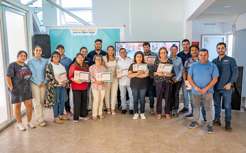 Más de 60 empresas de Sierra Gorda completan programas para mejorar servicios y regularizar sus negocios