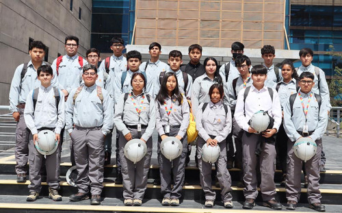 25 estudiantes del Colegio Don Bosco iniciaron su práctica laboral en Chuquicamata