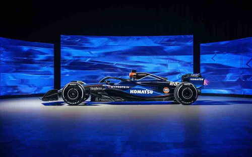 Komatsu y Williams Racing reanudan su histórica asociación