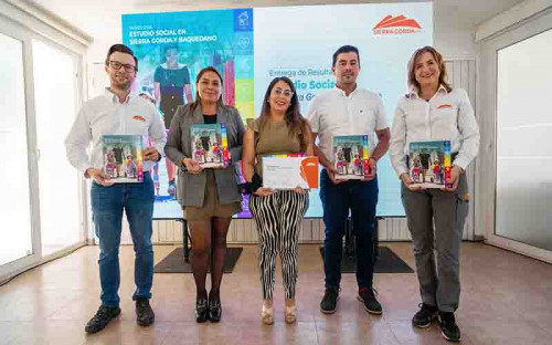 Sierra Gorda SCM entregó los resultados de su inédito “Estudio Social” efectuado en la comuna