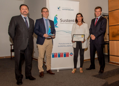 Cbb recibe Premio SUSTENTA UTEM