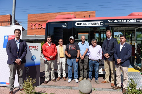 Copec Voltex acerca la electromovilidad al transporte público regional