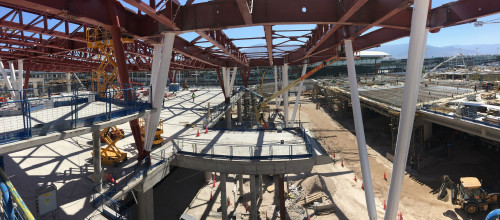 Arrigoni Metalúrgica entrega obra gruesa de ampliación del  Aeropuerto de Santiago