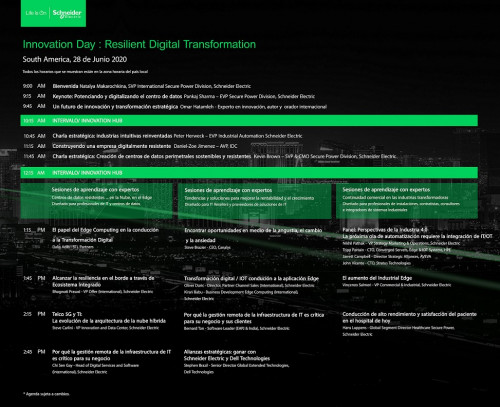 Schneider Electric realizará seminario online sobre Transformación Digital