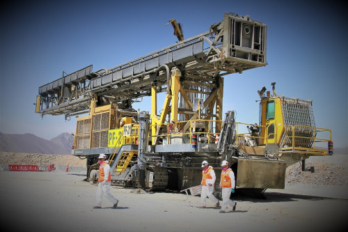 Los Pelambres: Primera operación minera con equipos de perforación autónomos