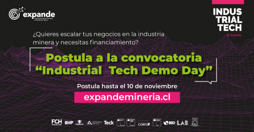 Expande abre convocatoria para empresas con foco en minería que buscan financiamiento de venture capital