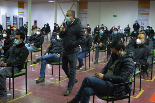 Gerente de Radomiro Tomic destaca el avance en el cumplimiento de los compromisos y desafíos de la división