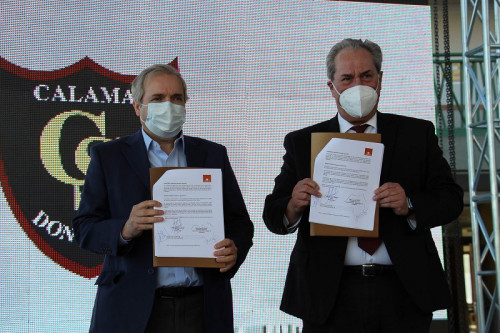 Codelco reafirma su compromiso con la Región de Antofagasta a través de acuerdos con el Clúster Minero y el Colegio Don Bosco de Calama
