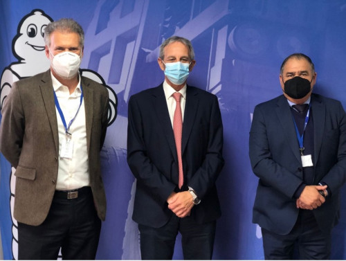 Primera planta de reciclaje de neumáticos de Michelin estará ubicada en la zona de Mejillones
