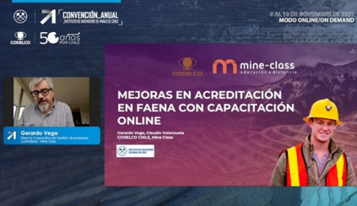 Mine-Class y Codelco presentan las experiencias y casos de éxito de la acreditación en faena con capacitación online