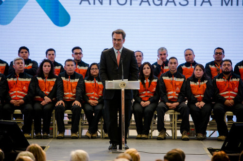 Jean Paul Luksic destacó el papel de la minería en Chile