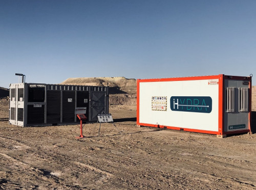 Minera Centinela inicia prueba de prototipo para usar hidrógeno en camiones mineros