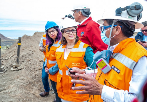 Ministra Hernando lideró mesa de pequeña minería en Taltal