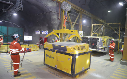 Avanzan las pruebas del primer LHD 100% eléctrico de Sudamérica en la División El Teniente