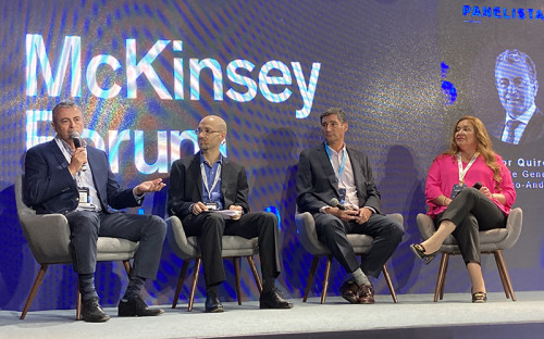 Gerente General de Codelco Andina expuso sobre excelencia operacional en “Mckinsey Forum Chile 2023”