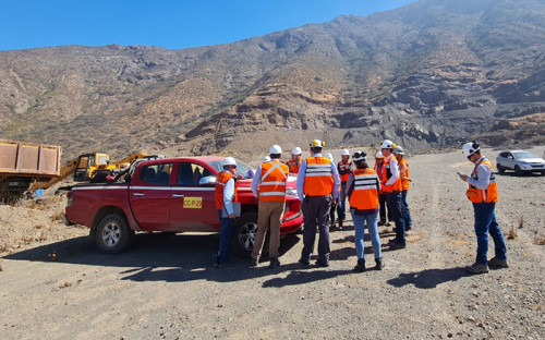 Sernageomin supervisa plan de cierre de mina Cardenilla