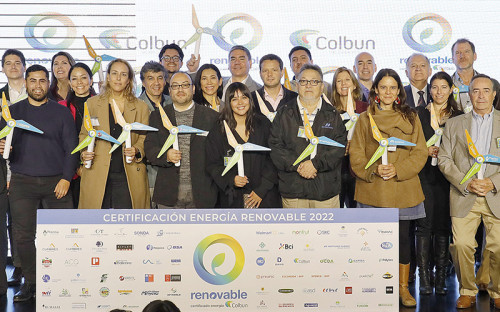 Energía 100% renovable suministrada por Colbún a clientes libres sube 219% en 2022