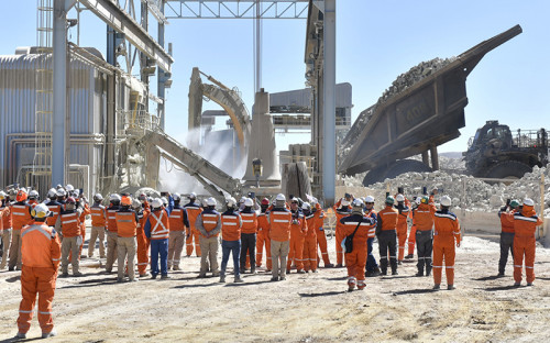 Cerro Colorado avanza en suspensión programada de sus operaciones y detiene Área Seca y extracción Mina