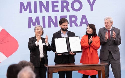 Gobierno conmemora el Día del Minero y Minera y anuncia ratificación del Convenio 176 de la OIT