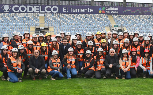 86 mujeres se integran a El Teniente gracias al Programa Aprendices