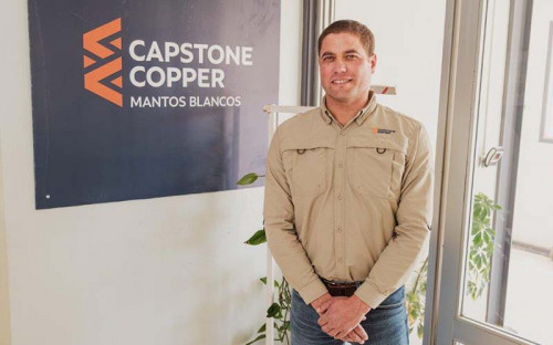 Capstone Copper nombra a Jaime Rivera Machado como nuevo gerente general de Mantos Blancos
