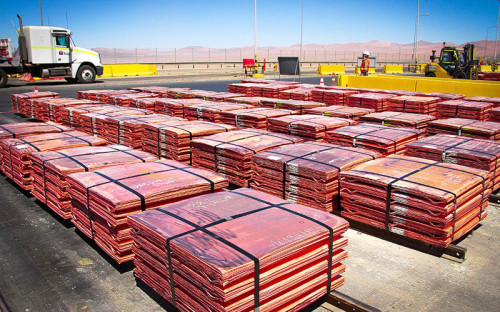 Índice de Inventarios de la Minería del Cobre disminuyó 1,9% en marzo de 2024