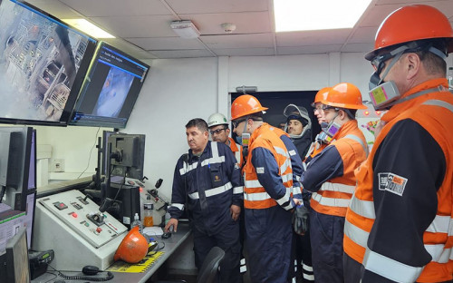 Empresa alemana Aurubis visita Operaciones Norte de Codelco