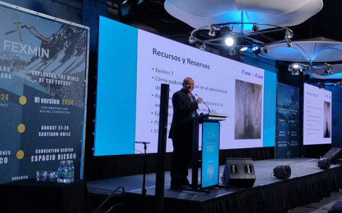 Diversos proyectos mineros se presentaron en Fexmin 2024