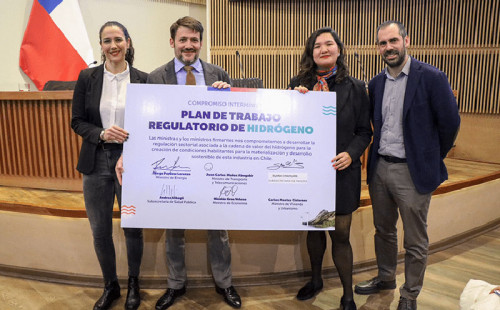 Presentan plan de regulaciones para el desarrollo de la industria del hidrógeno en Chile 2024-2030